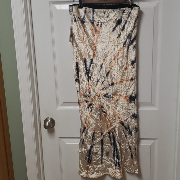 FREE PEOPLE BALI SERIOUS SWAGGER TIE DYE SKIRT - Picture 6 of 9